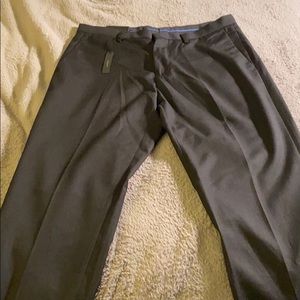 *New* Alberto Cardinali Black Slim Fit Dress Pants